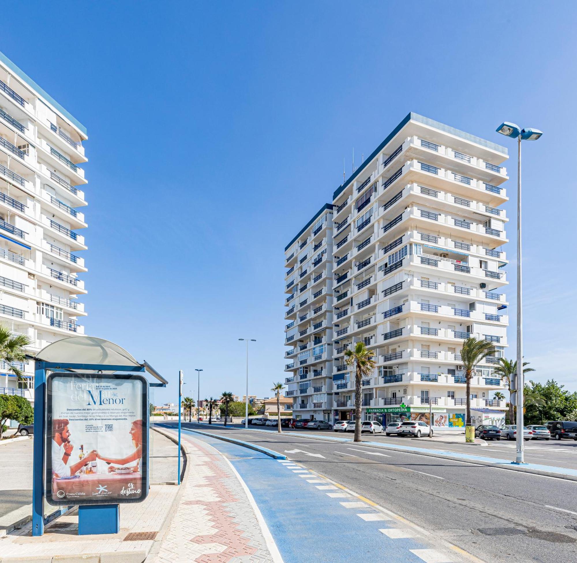 The Manga Beach Sea View Studio Crystal Clear Water & Sandy Beach, Fibre Wifi & Airco لا مانغا ذيل مار مينور المظهر الخارجي الصورة
