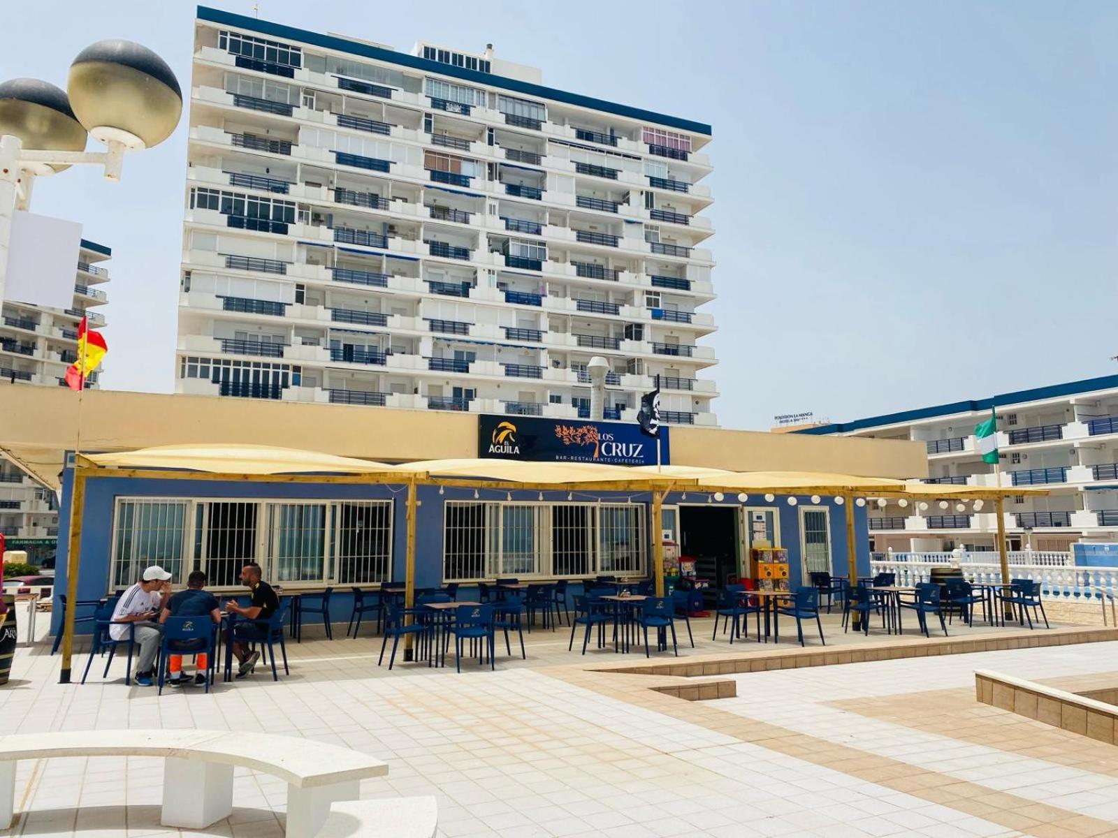 The Manga Beach Sea View Studio Crystal Clear Water & Sandy Beach, Fibre Wifi & Airco لا مانغا ذيل مار مينور المظهر الخارجي الصورة