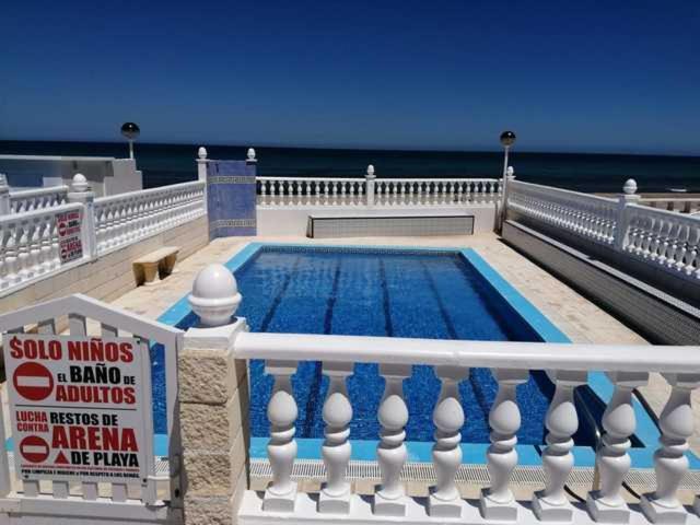 The Manga Beach Sea View Studio Crystal Clear Water & Sandy Beach, Fibre Wifi & Airco لا مانغا ذيل مار مينور المظهر الخارجي الصورة